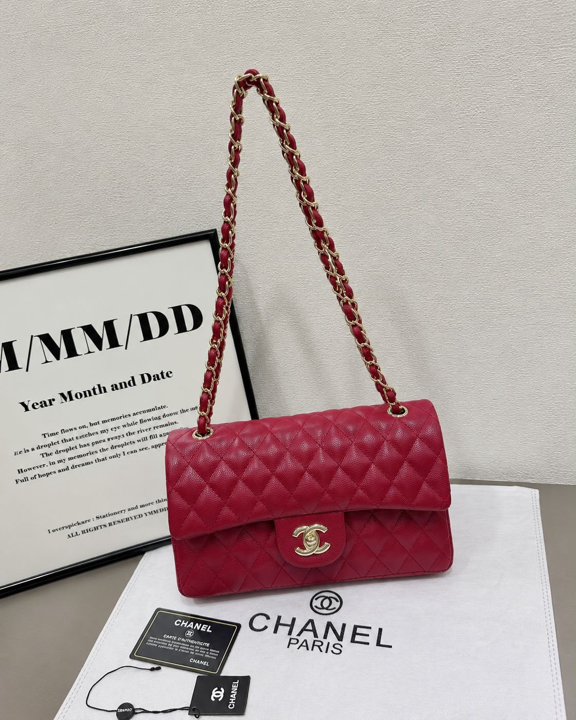 𝟱𝟬% 𝗦𝗽𝗲𝗰𝗶𝗮𝗹 𝗗𝗶𝘀𝗰𝗼𝘂𝗻𝘁 -Premium Quality 𝐂𝐡𝐚𝐧𝐞𝐥 𝐂𝐥𝐚𝐬𝐬𝐢𝐜 Ladies Bag | Made in Italy | Free Delivery All Over Qatar